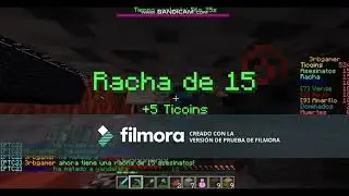 jugando una ptc en ticocraft com equipo pro