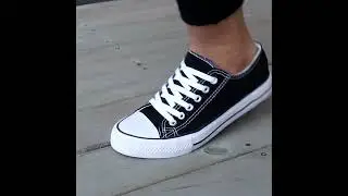 $13.49 Women's Canvas Shoes: Stylish Lace Up Sneakers!