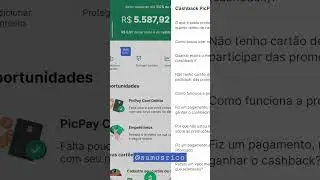 Rendimentos di&aacute;ria Picpay come&ccedil;a agora sua reserva de emerg&ecirc;ncia fazendo investimento 💲💱