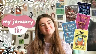 my january tbr | finishing up sjm's books, ya fantasy, and more