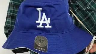 Dodgers 'KIRBY BUCKET' Royal Hat by Twins 47 Brand