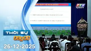 🛑Thời sự 09G00 | 26-12-2025 | Tin tức hôm nay | TayNinhTV