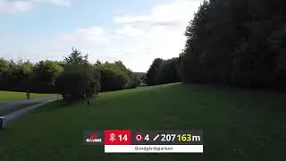 Hul 14  - Par 4 - Bundg&aring;rdsparken - Aalborg Dinosaurs