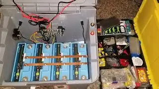 DIY SOLAR GENERATOR! - PORTABLE POWER STATION RELION RB10-PC LiFeP04, RENOGY MONITOR Part 2