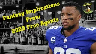 2023 NFL Free Agents Fantasy Effect