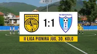 DINAMO 1:1 MINERALAC (II liga pionira Jug,  30. kolo)