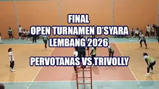 OPEN TURNAMEN PUTRI D'SYARA LEMBANG 2026 FINAL - PERVOTANAS VS TRIVOLI