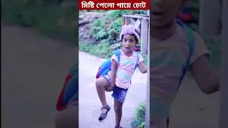 মিষ্টি পেলো পায়ে চোট 😭😭😭 #shorts #funny #comedy #viral #misti #mistiandmomsmagic