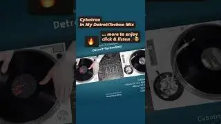 Detroit-TechnoSoul - Vinyl DJ-Mix || Echoes Of Analogue #shorts #detroittechno