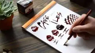 J. Herbin Fountain Pen Ink: Cafe des iles