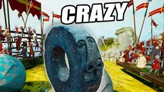 The BEST STRATEGY EVER! How to WIN EVERY TIME!  (Rock of Ages 2 Multiplayer Gameplay)