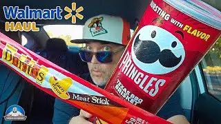 Walmart&reg; Haul | Texas Brisket Pringles&reg; & Jack Links&reg; Doritos&reg; Meat Stick Review! | theendorsement