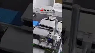 RONGDA Automatic drawer box assembly machine M&aacute;quina de montaje de cajas de cajones