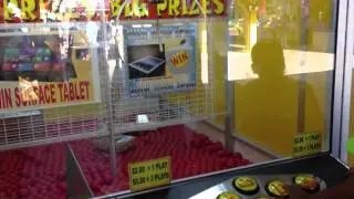 Huge Claw Machine IPad Surface Tablet Ball Toss Whack a Mole