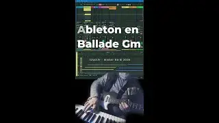 Ableton en ballade Gm Guitare Synth&eacute; #music #impro #guitar #mistered #song