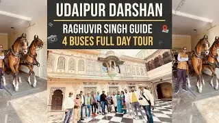 My vlog all Udaipur visit sightsee 4bus
