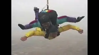 Skydiving 10,000 feet above Cyprus
