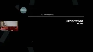 Sunday Exhortation| Reflection on Time, Direction & Purpose by Ben