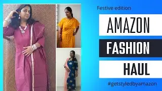 Amazon fashion haul| festive edition| festive outfit| @amazonfashion  #amazonfashion #amazonindia
