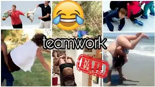 Funny teamwork fails compilation 😁😁😁
