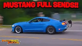 Владельцы Mustang'ов пришли в восторг, покидая автошоу Jax Wax в рамках Mustang Week 2024!!