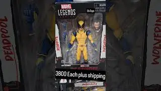 WOLVERINE and Deadpool Action Figures for Sale from Marvel Legends