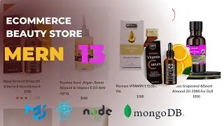 Building an E-commerce Beauty Store with MERN Stack - DAY 13