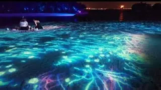 Night Gala at Sentosa Magical Shore Seloso beach @ivzvlog6519
