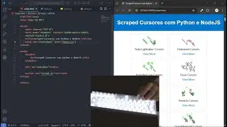 ASMR Programming - Basic Scraped with Python and NodeJS - No Talking