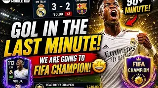 Gol in the last minute. We are going to Fifa Champion!😄