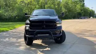 Ram 1500 3.6L V6 Pentastar Mod list! 9 inches of lift, 35s, alpharex lights and rhino horn!