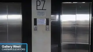 Hyundai Traction Elevators - AKR Gallery West, Kebon Jeruk, Jakarta (Carpark)