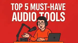 🎙️ Top 5 Free Audio Tools for Creators & Podcasters - Edit, Record & Mix Like a Pro!