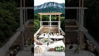 Building the Perfect Mountain Villa | Cinematic Timelapse #luxuryliving #architecture