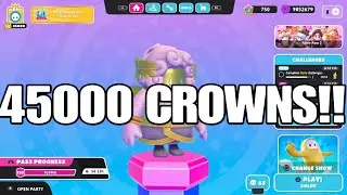 I HIT 45000 CROWNS IN FALL GUYS (10TH MARBLELLOUS)