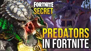PREDATORS in FORTNITE?! Predator 1987 Map SECRET EASTER EGG! 
