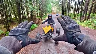 Quad Trail Riding