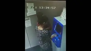 dancing in the ATM booth💃💃💃