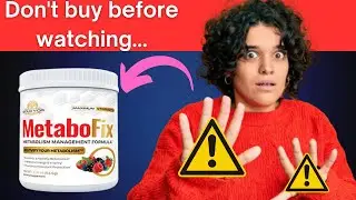 Metabofix Honest Review: METABOFIX it works? (CAUTION) SEE THIS