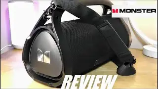ОБЗОР: Портативная Bluetooth-колонка Monster Adventurer Max (в стиле бумбокса)