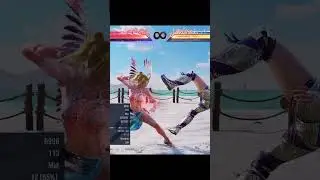 112 damage no Wall Lidia Combo #tekken8