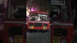 MUMBAI CENTRAL - RATNAGIRI  ORDINARY BS3 LALPARI  RESTING @HOTEL NEAR KHARPADA #MSRTC #KOKAN