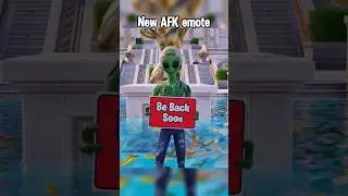 New AFK emote! Brb 5 min&hellip; #fortnite #fortnitememes #nizzote #shorts