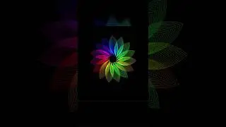 Rainbow Flower Python Turtle Program | 