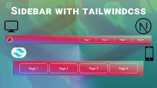 how to create responsive navbar in nextjs with tailwind CSS @VercelHQ @TailwindLabs