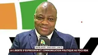 Isaac Koffi: « Je suis et je demeure membre du Bureau P. du PDCI-RDA, mais communicant indépendant. 