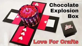 Chocolate Explosion Box Tutorial | Birthday Explosion Box (Requested Video)