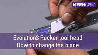 Инструментальная головка Evolution3 Rocker | Как поменять лезвие