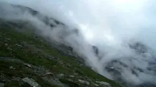 Tom Erik Heimen flying in 250km`t with wingsuite from Bispen in romsdalen Norway