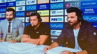 IPL 2018 Final - Salman Khan & Anil Kapoor Turn Commentators